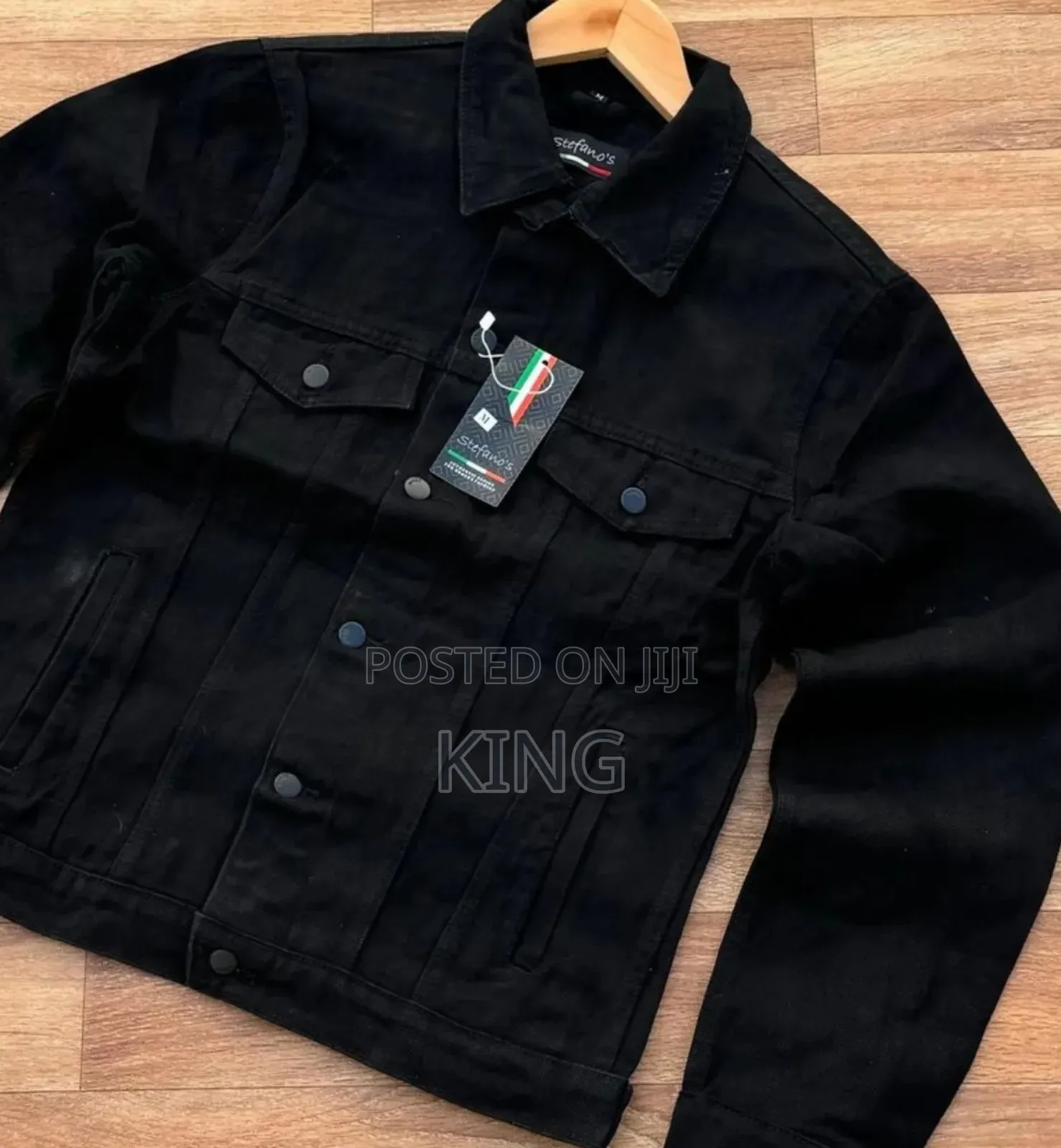 Denim Jacket. Triple Black