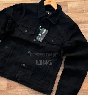 Denim Jacket. Triple Black