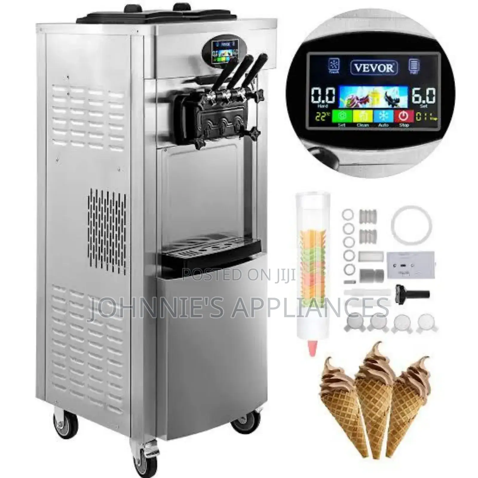 Multi Function Ice Cream Machine