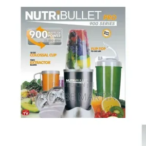 Nutri Bullet Portable Personal Blender.