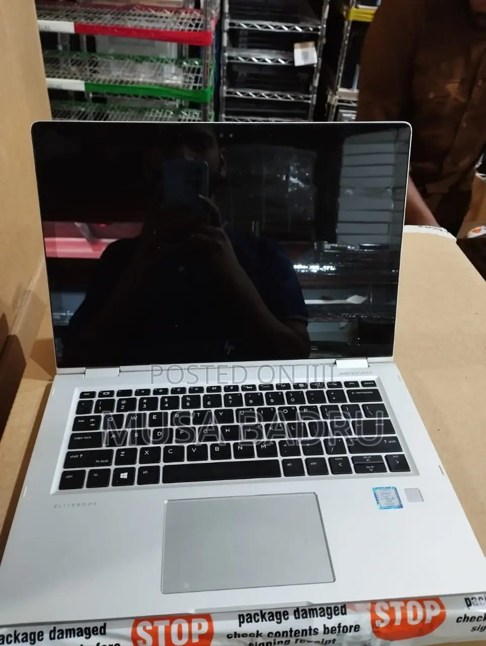 New Laptop HP EliteBook X360 1030 G2 8GB Intel Core I5 SSD 256GB