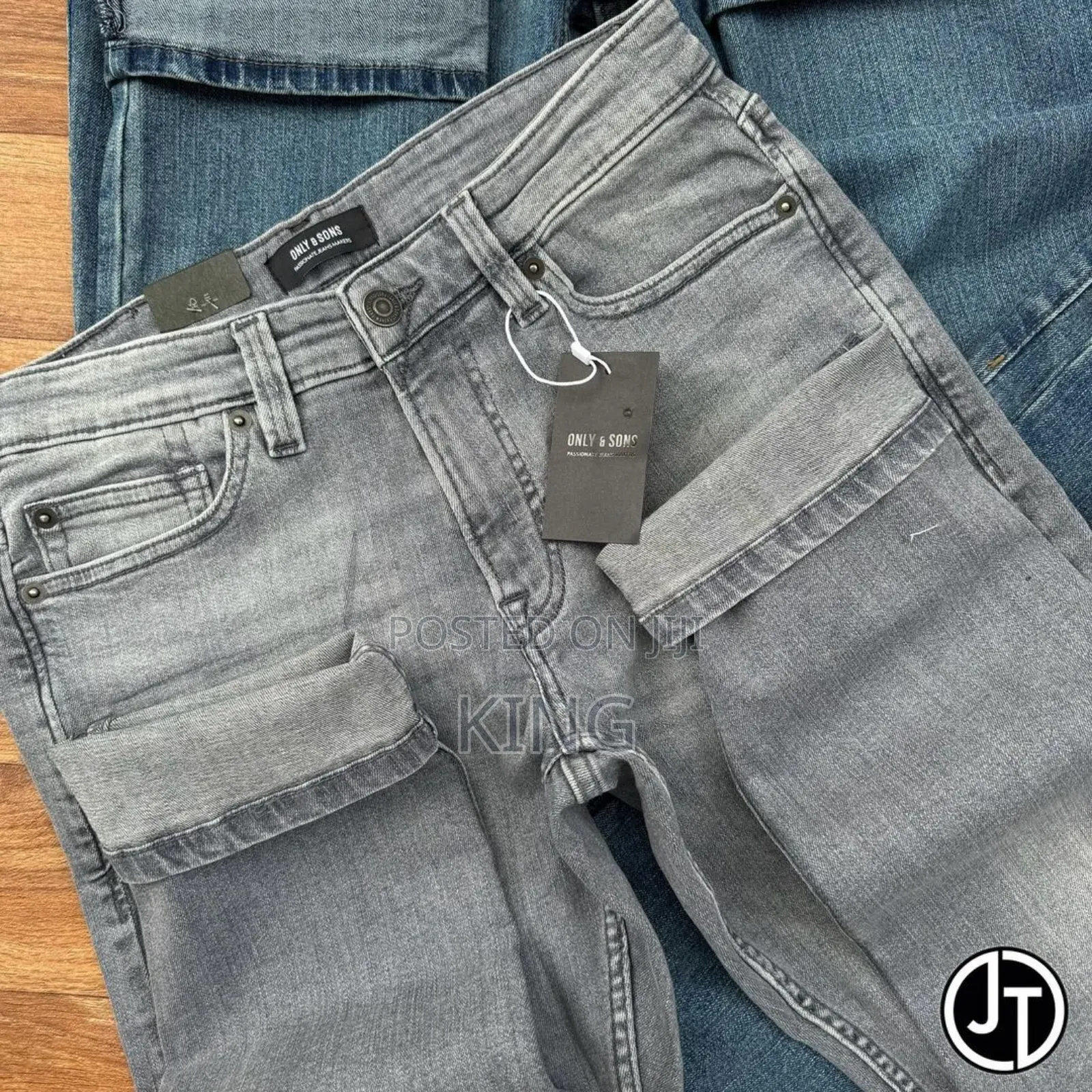 Grey Jeans. New Authentic