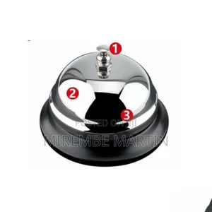 Stainless Steel Restaurant Service Bell.