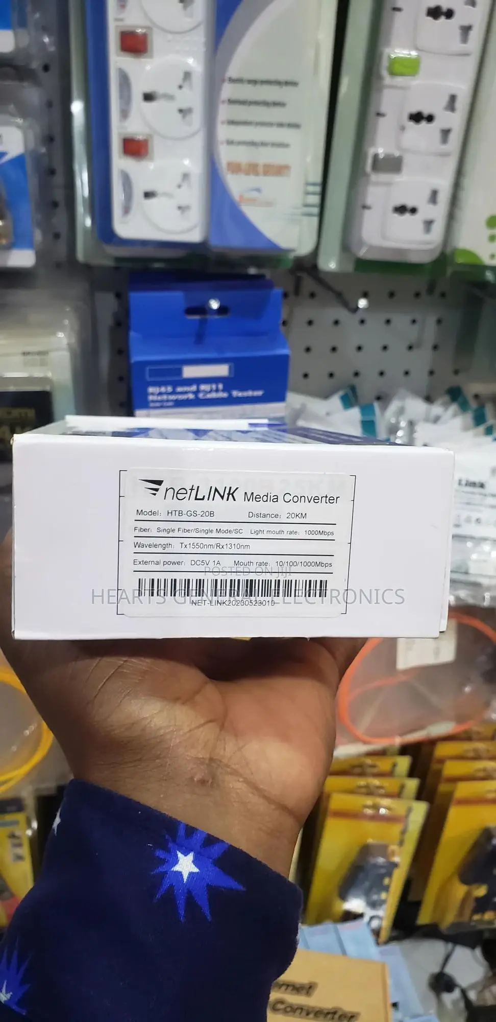 Pair Of Fiber Media Converter