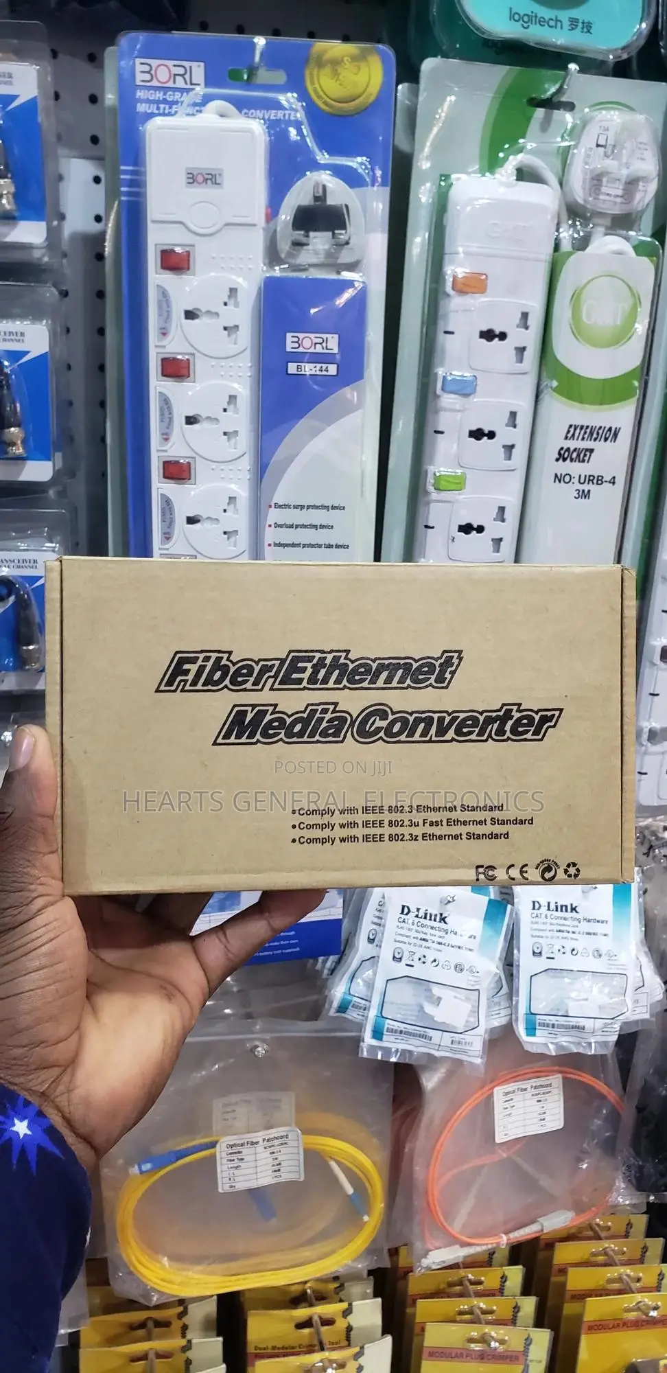 Fiber Media Converter (Dual Fiber/Single Mode/Sc)