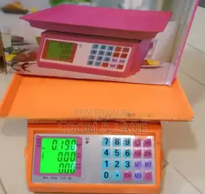 Digital Price Computing and Weighing Machine