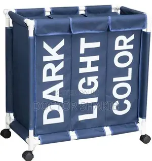Brand New Laundry Sorter With Rolling Wheels