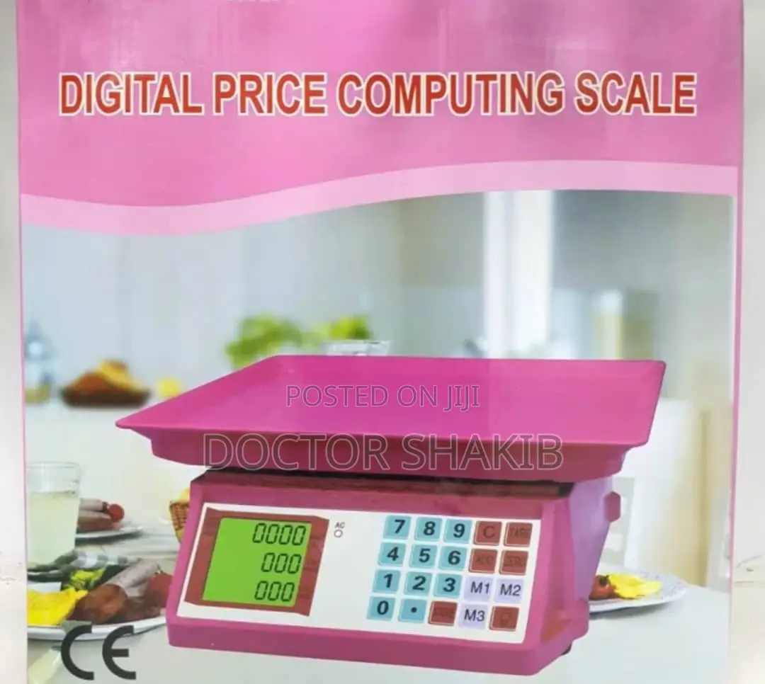 New Electronic Price Computing Weighing Scale-Orange
