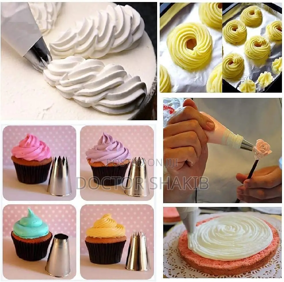 Affordable 52pc Nozzle Tip Cake Decorating Tools
