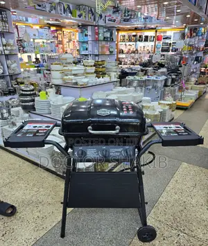 New 3 Burner Expert Gas BBQ Grill-Black