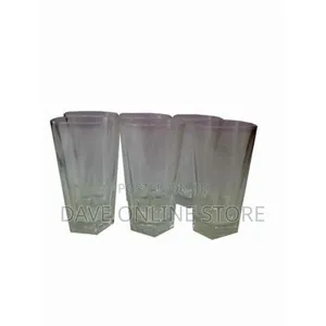 Vintage Clear Transparent Glasses
