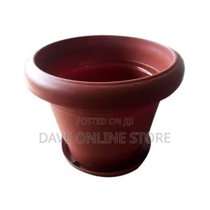 Plastic Pot Planter for Natural Flowers or Artificial Plants