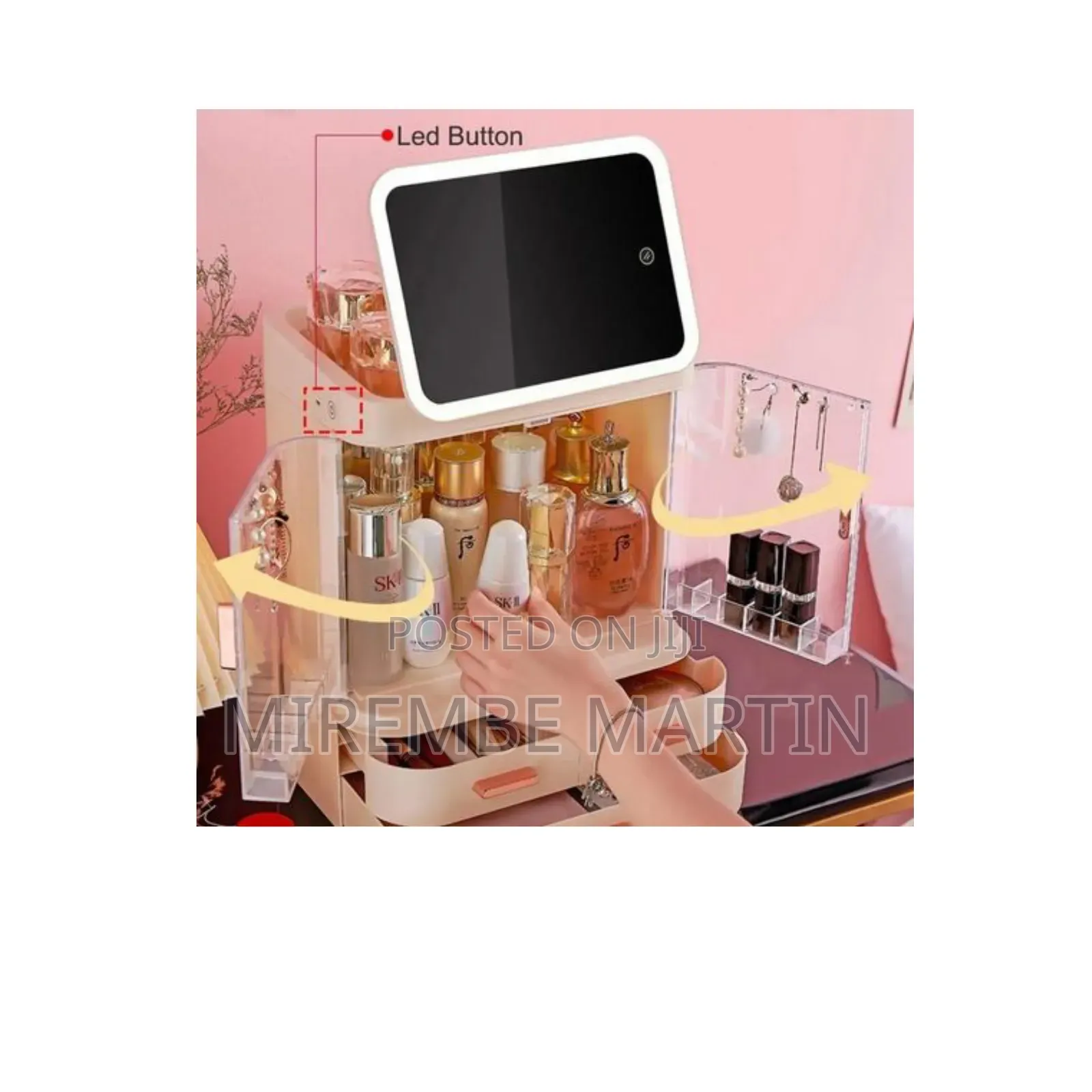 Dustproof Makeup Storage Organizer.