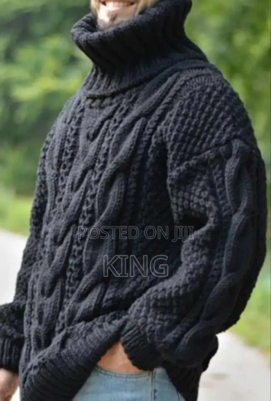 Tazan Black Sweater