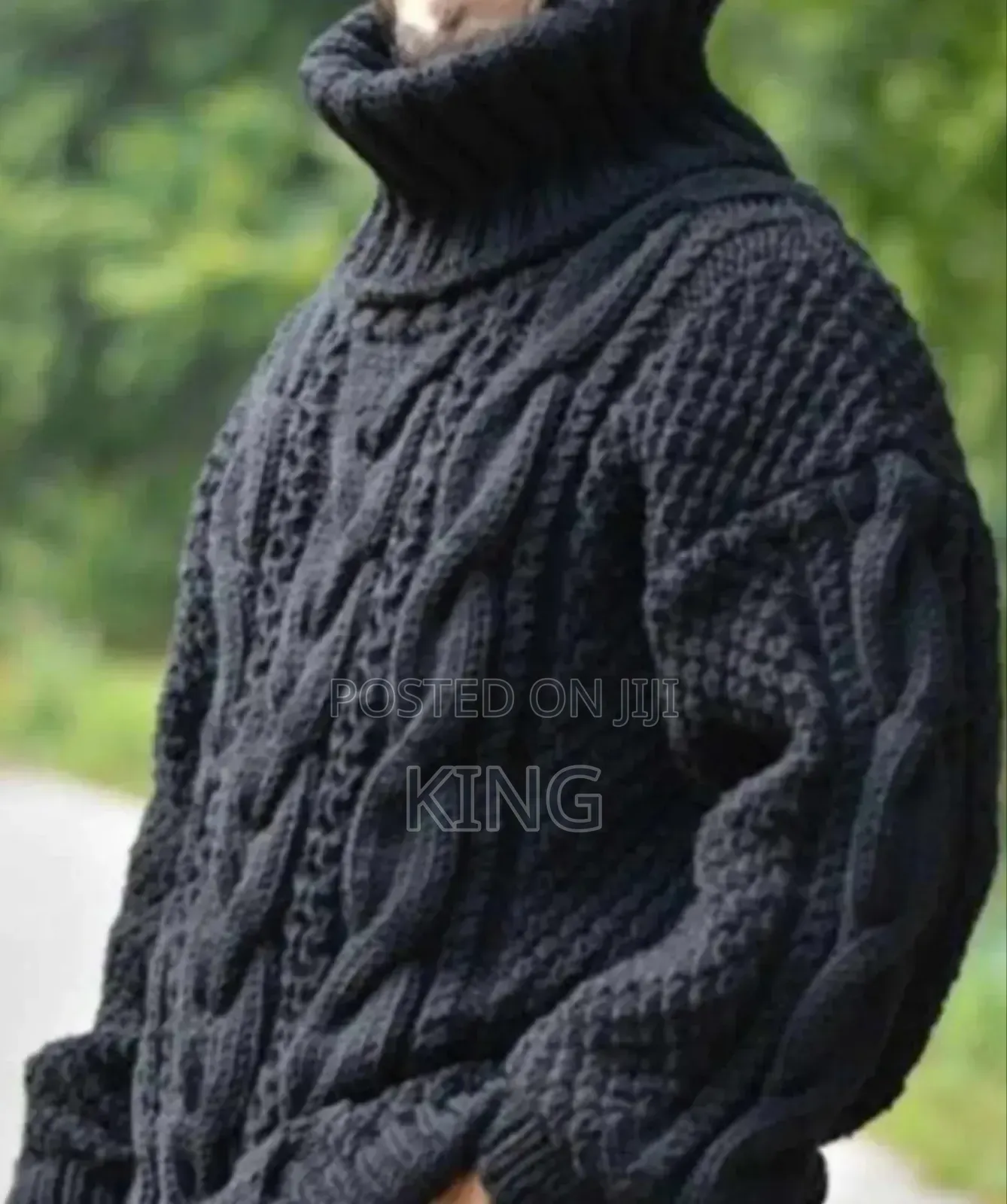 Tazan Black Sweater