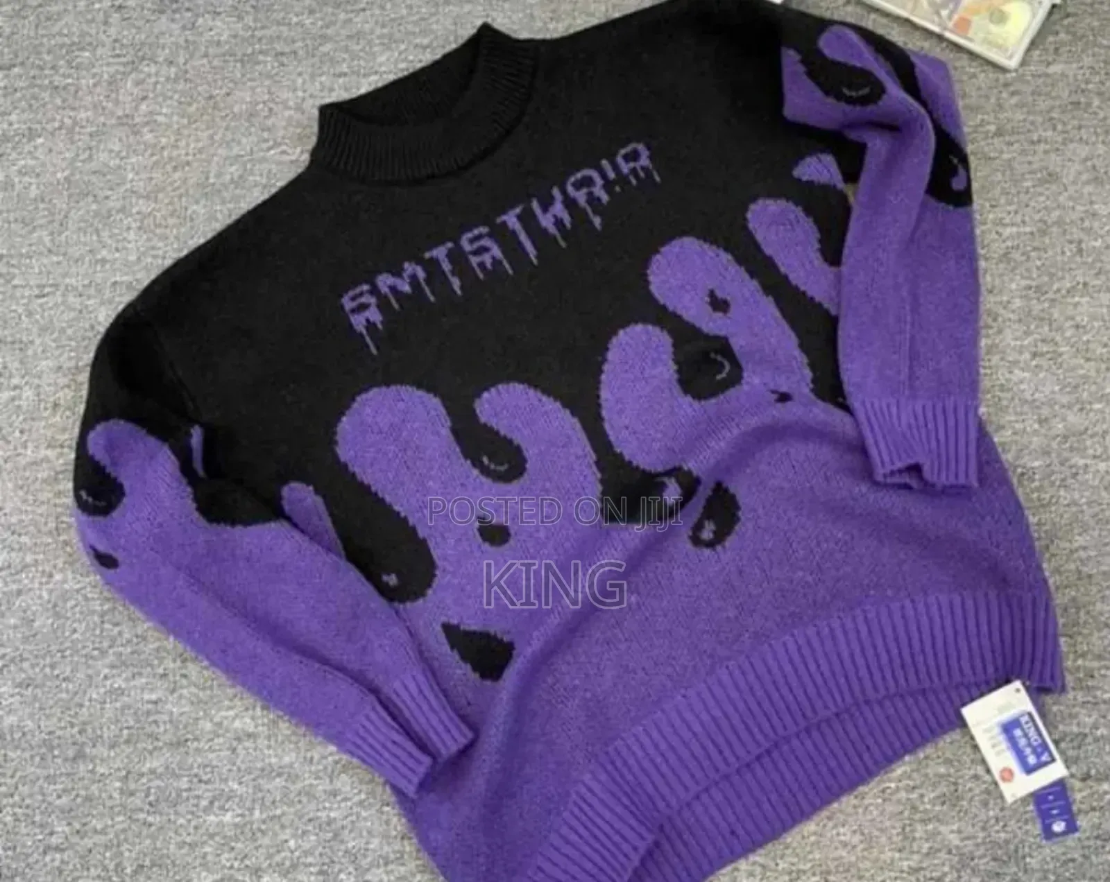 SMRTS Purple Sweater