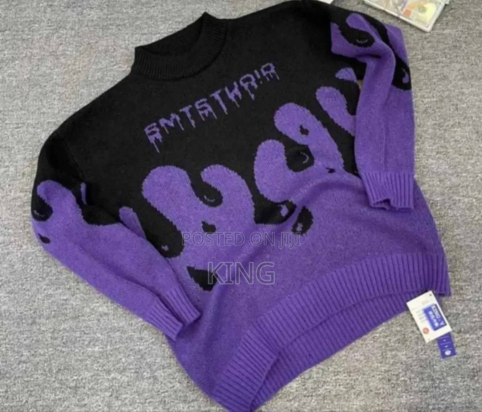 SMRTS Purple Sweater