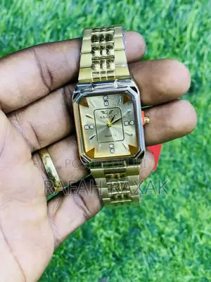 Original Women’S Golden “Adimax” Stainless Steel Watch