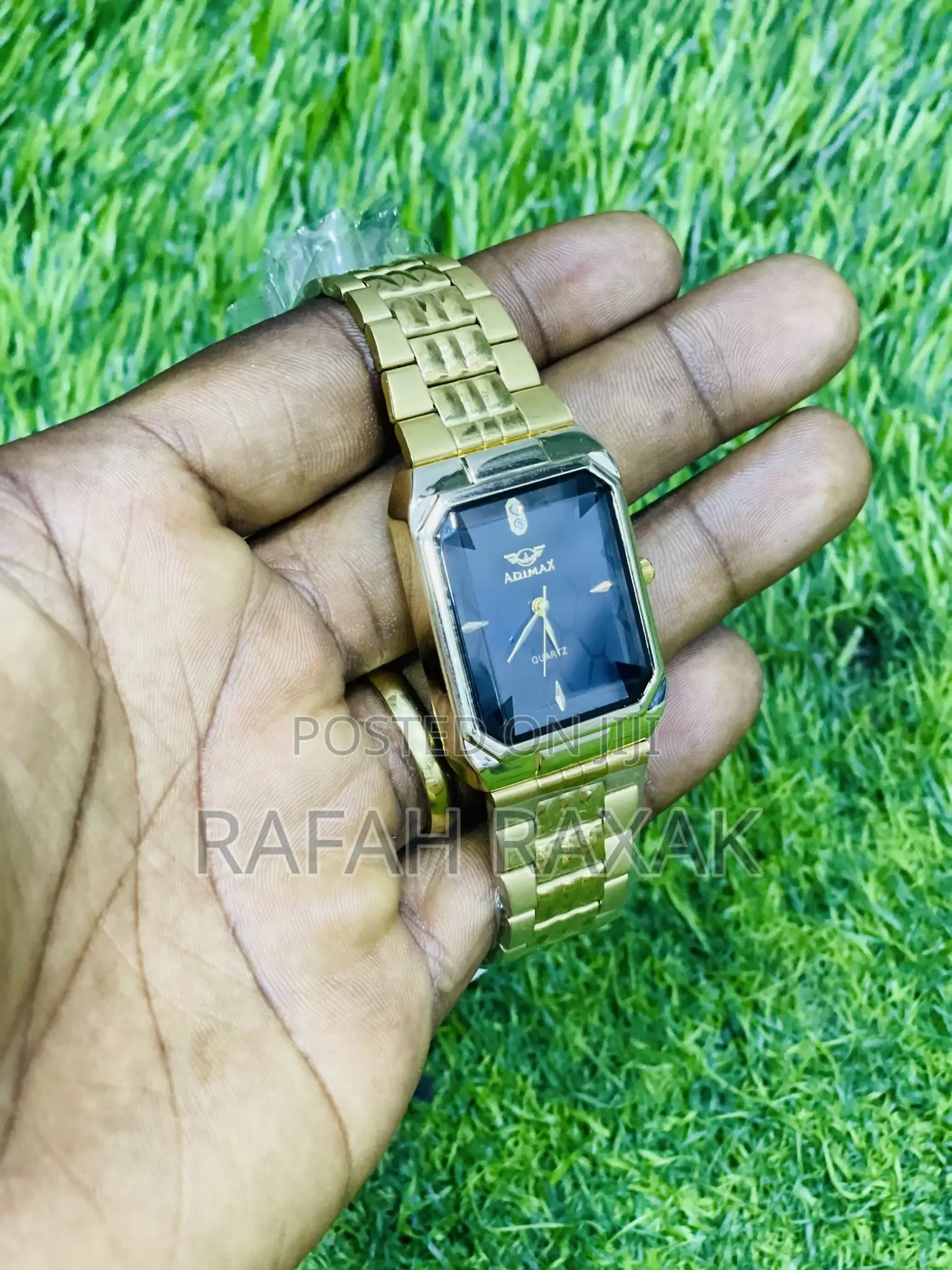 Original Women’S Black Face Square Adimax Watch