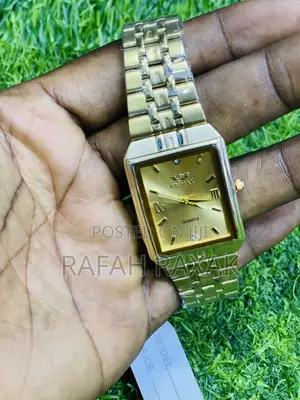 Original Women’S Square Gold Stainless Steel Wrist Watch