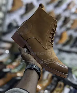 Original Timberland Casual Premium Leather High Top Boots