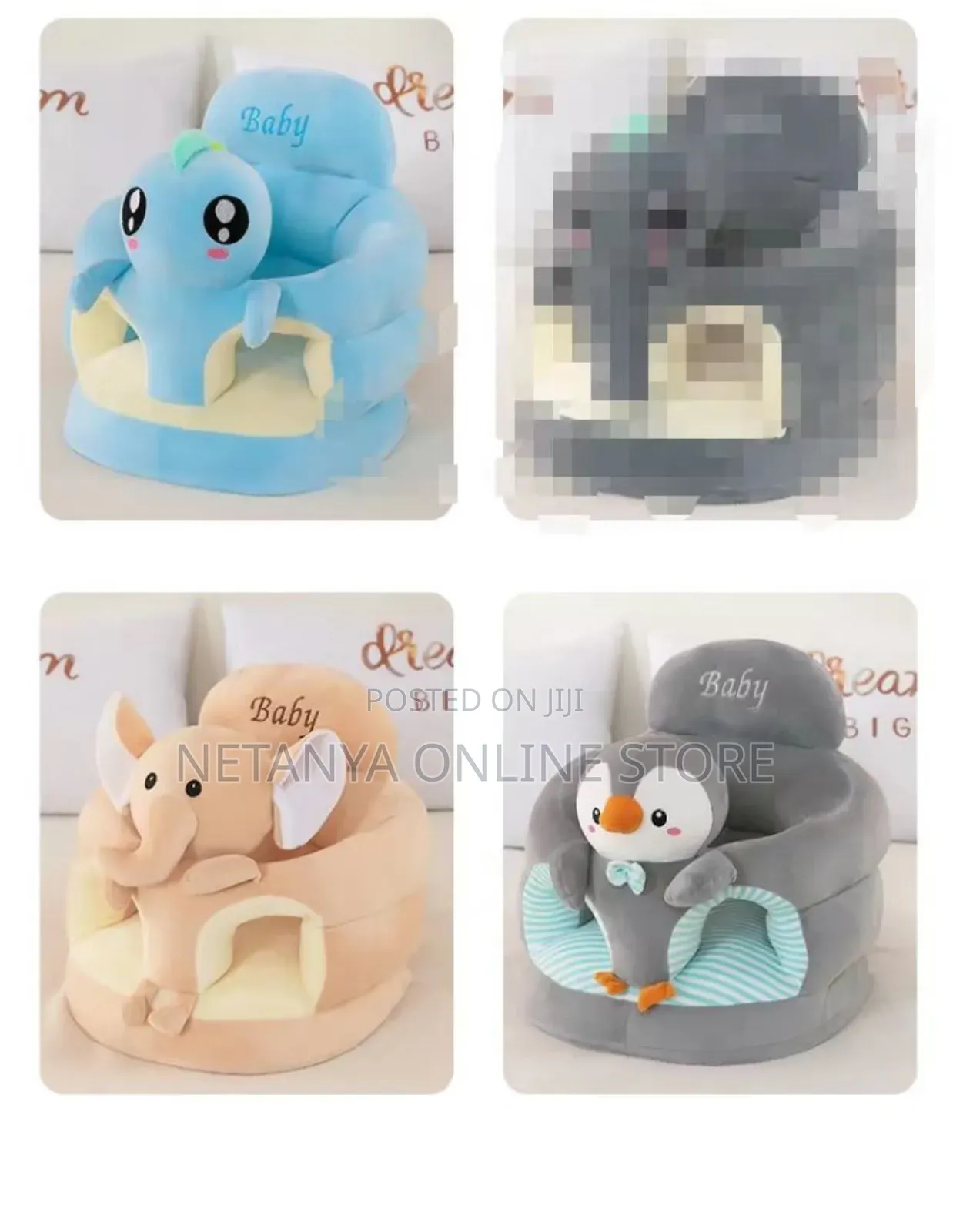 Baby Soft Support Seat Training Plush