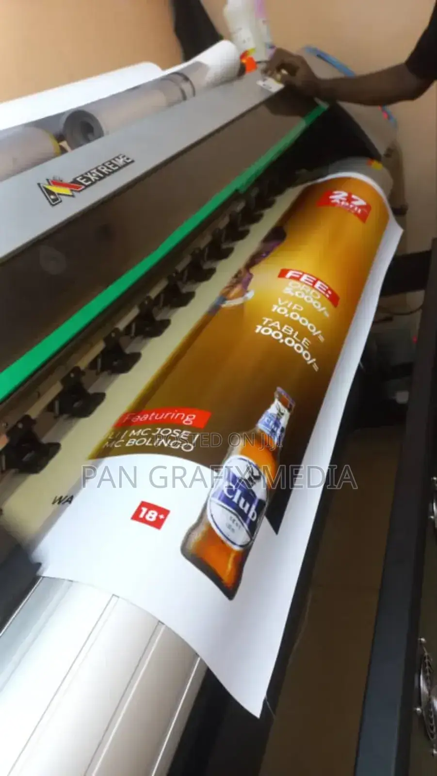 Printing Services. Banners , Stickers, Digital Printing.