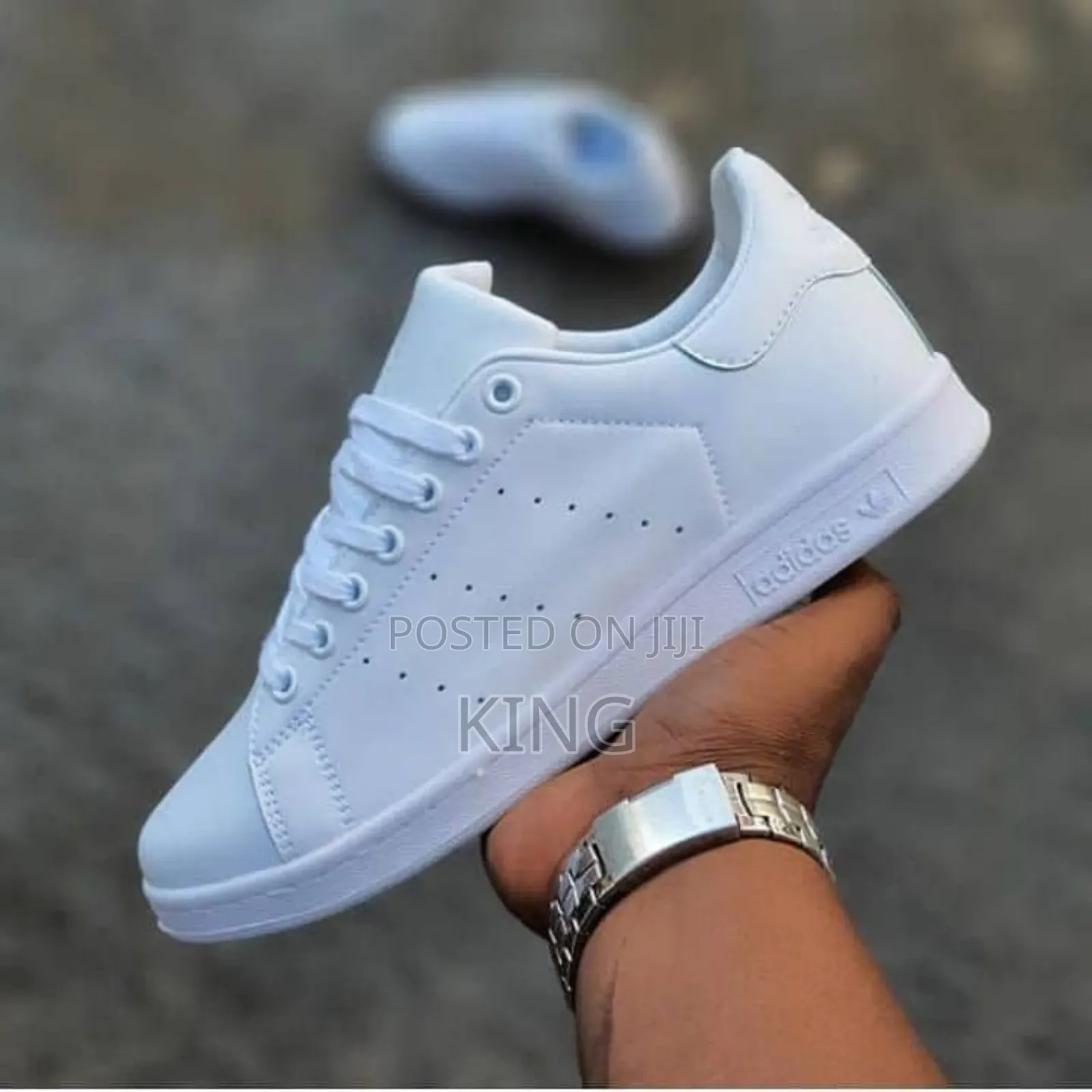 Adidas Stan Smith Pure White Authentic Sneakers