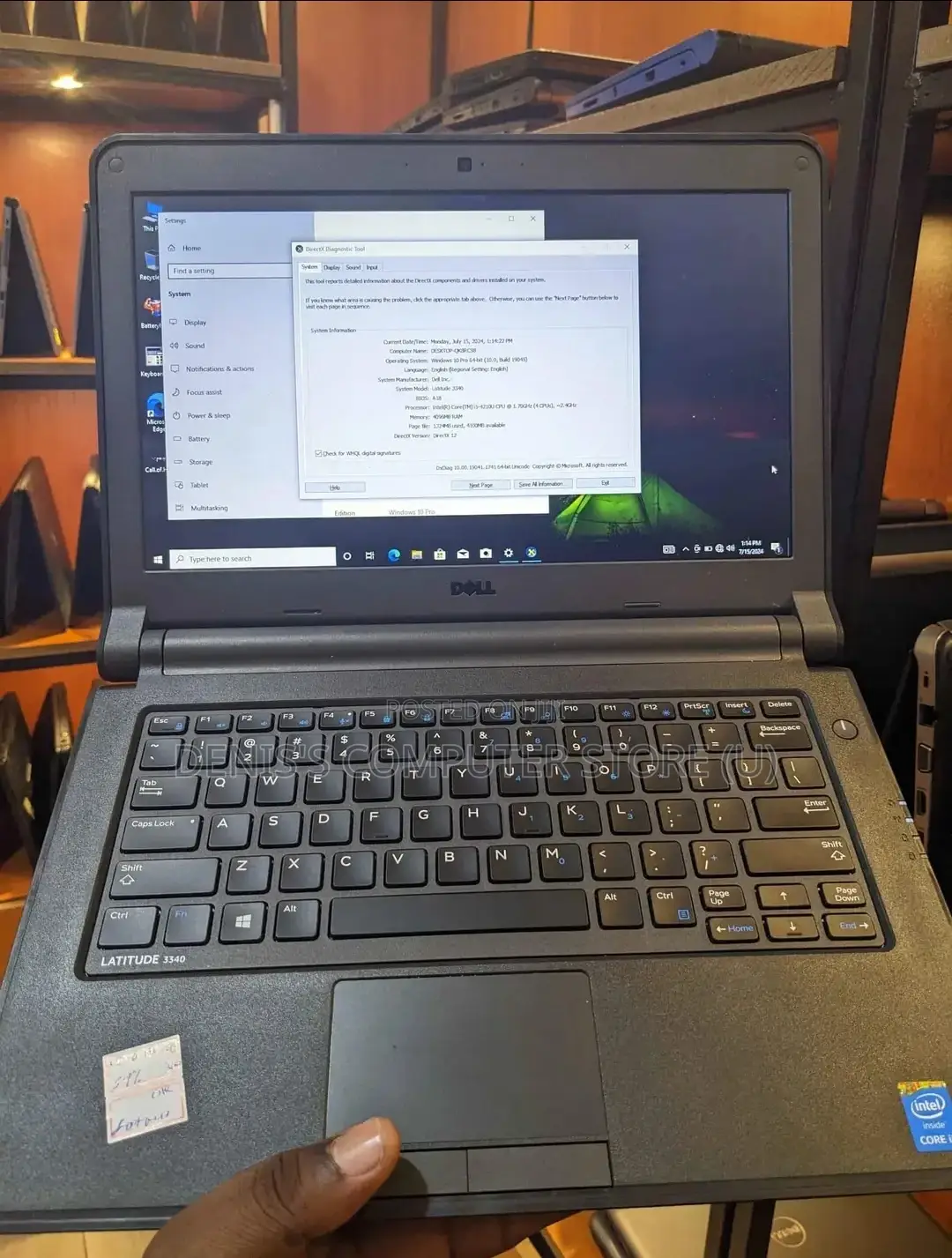 Laptop Dell Latitude 13 3340 4GB Intel Core I5 HDD+SSD 512GB