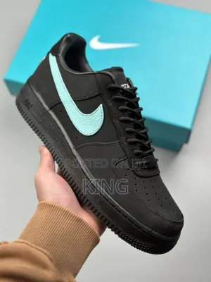 Men's Tiffany Co. X Nike Air Force 1 Low Black