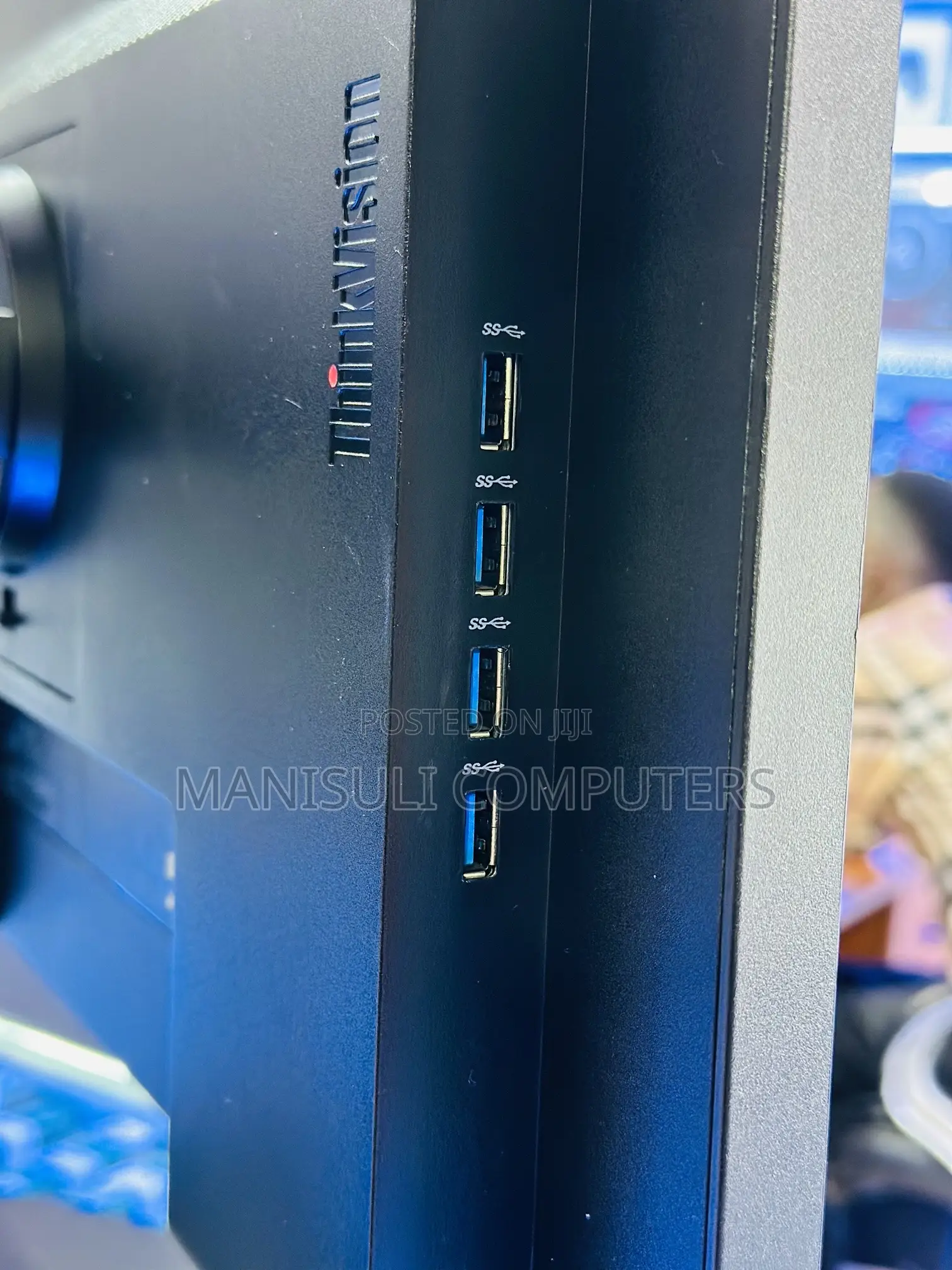 Monitor Lenovo Thinkvision 24 Inch Screen Ips VGA, USB 3.0