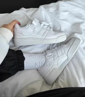 Adidas Forum 84 Low White Sneakers