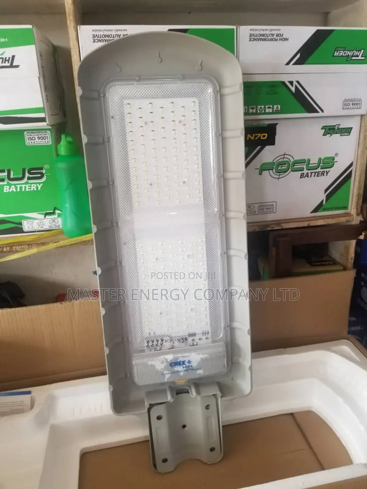 9.0 Solar Street Light Blue Carbon