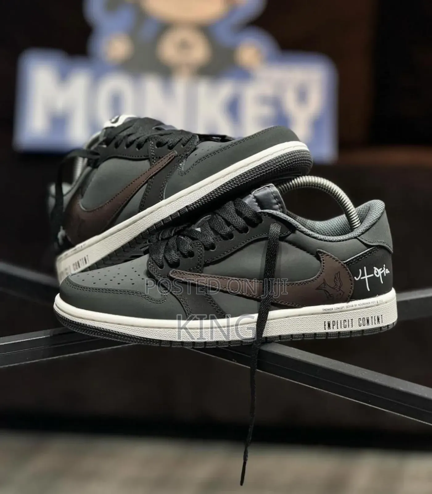 Nike Air Jordan 1 Low Retro Utopia Edition X Travis Scott Cj