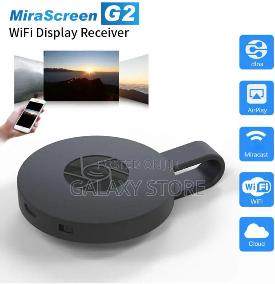 Mirascreen 1080P Wireless Wifi Display TV HDMI Dongle Media