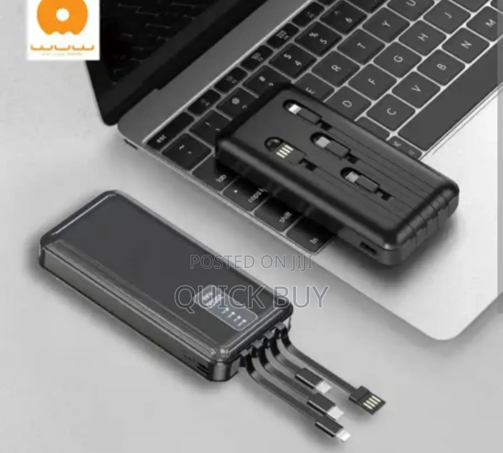 Premium Self Wired Power Bank 10000mah