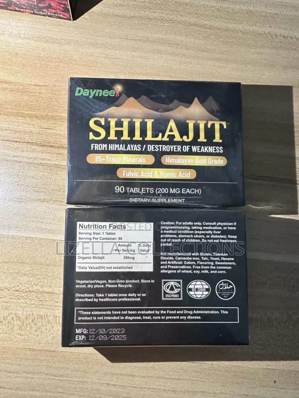 Pure Himalayan Shillajit Tablets (90 Per Box for 3months)