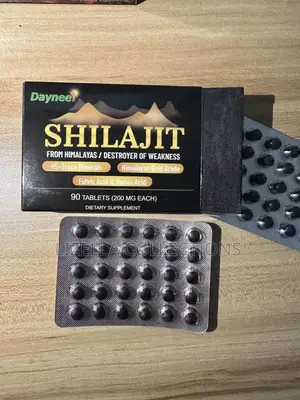 Pure Himalayan Shillajit Tablets (90 Per Box for 3months)