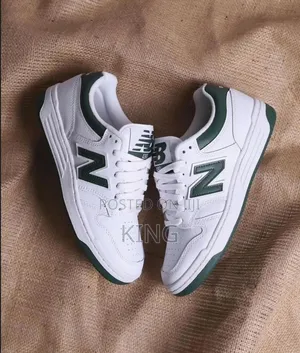 New Balance 480 White Night Watch Green