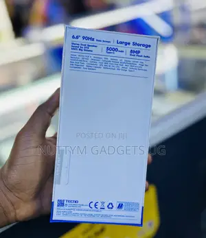 New Tecno Pop 8 64 GB Black