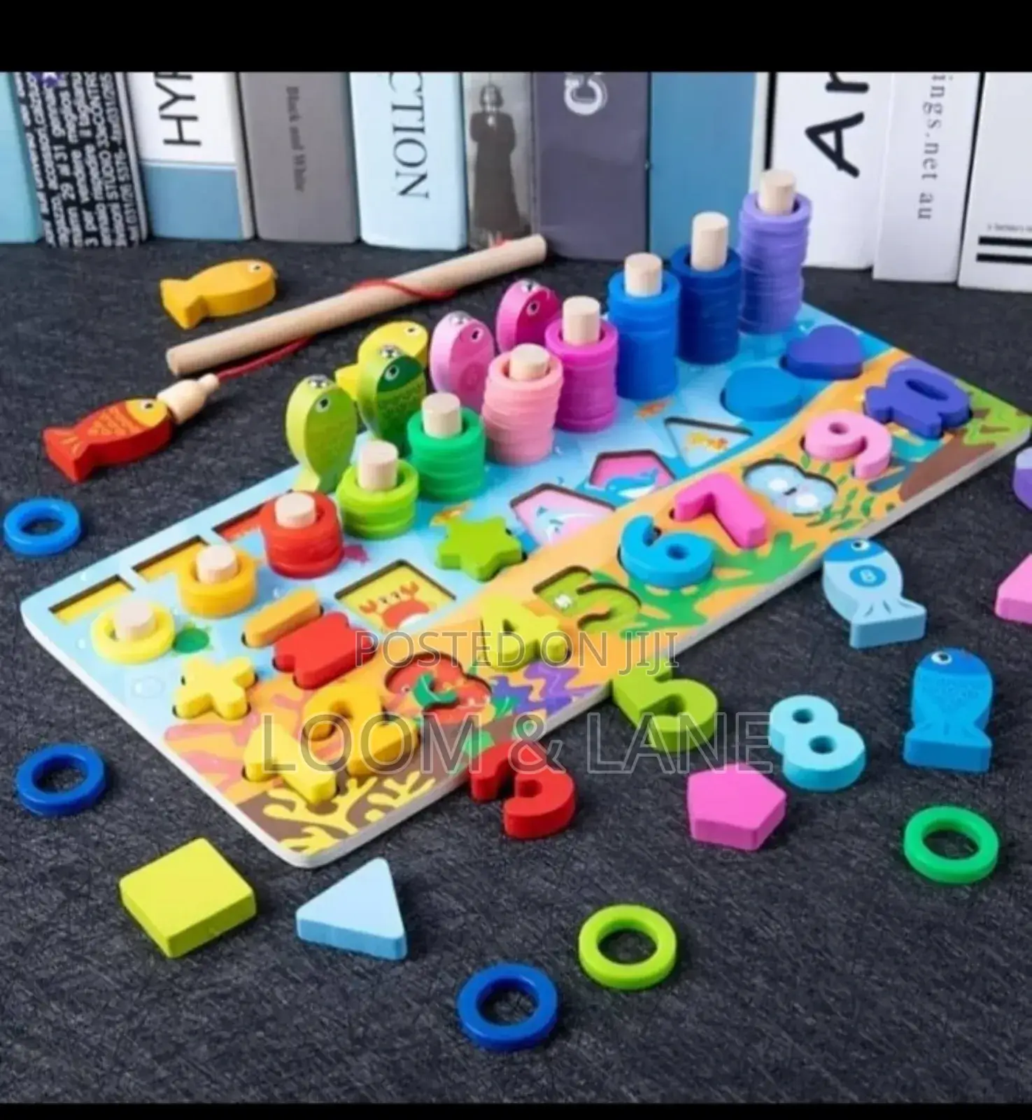 Kids Montessori Educational Math Toys Board