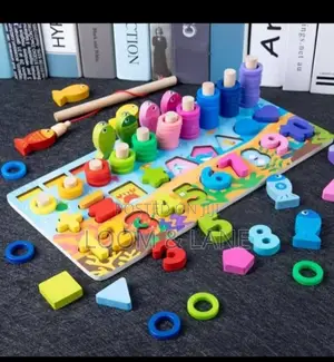 Kids Montessori Educational Math Toys Board