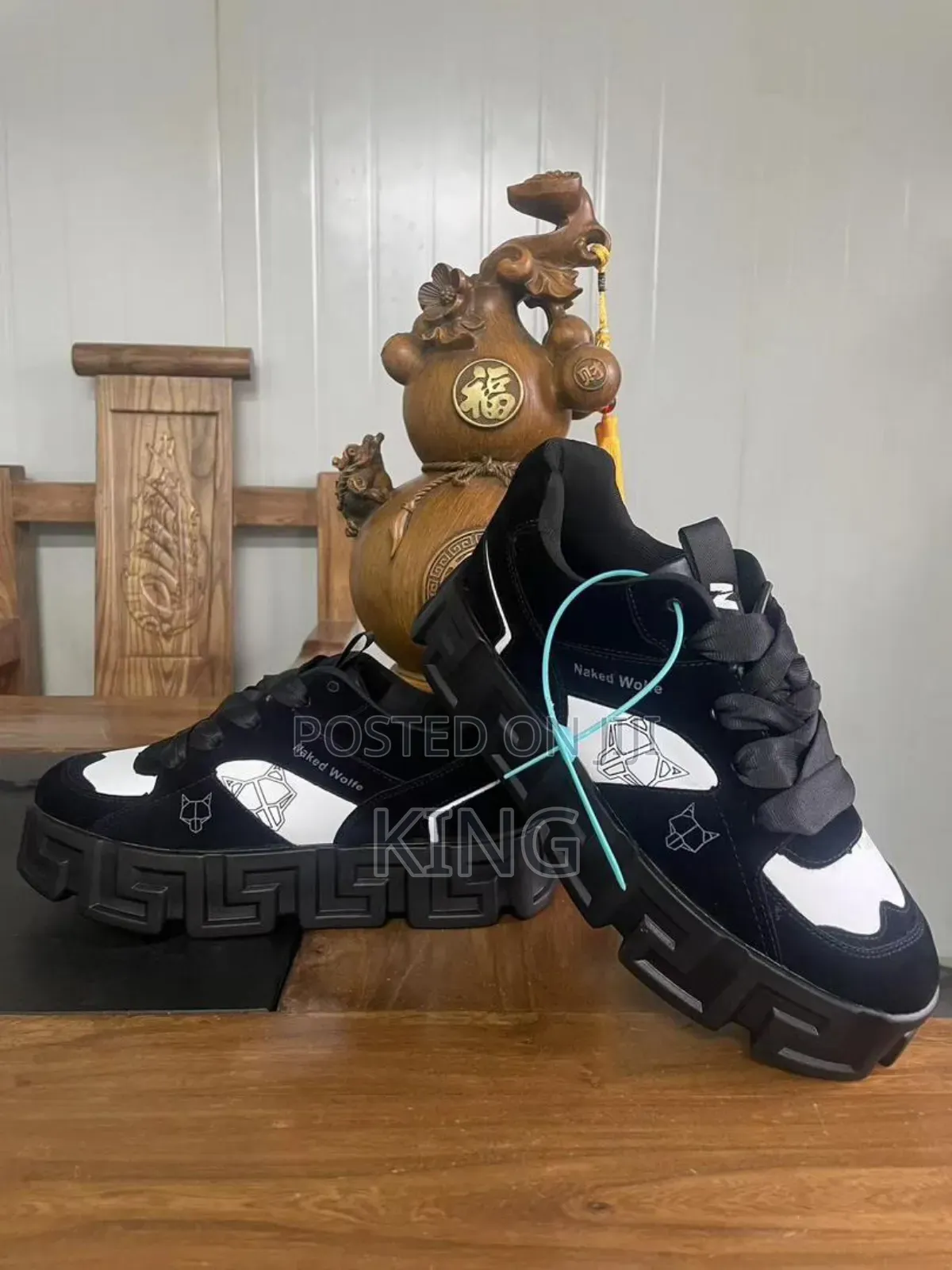 Versace Naked Wolfe Sneakers