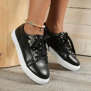 Design Leather Ladies Sneakers