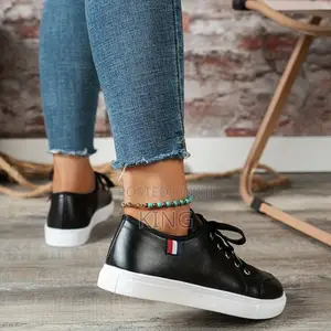 Classy Black and White Sneakers