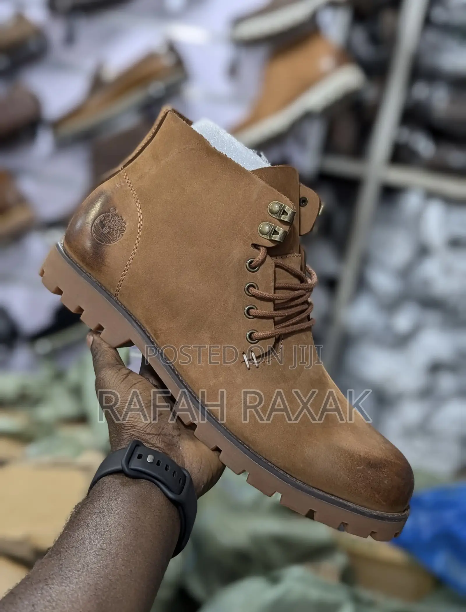 Brown Timberland Smart Casual Premium Leather Ankle Boots