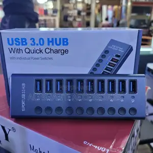 Quick Charge 3.0 USB HUB and Individual Switches