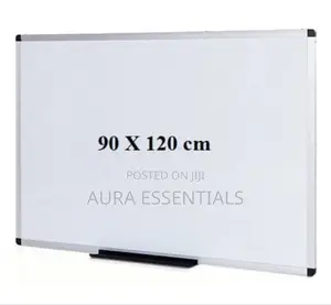 MAGNETIC WHITEBOARD 90 X 120 CM With Mark and Eraser