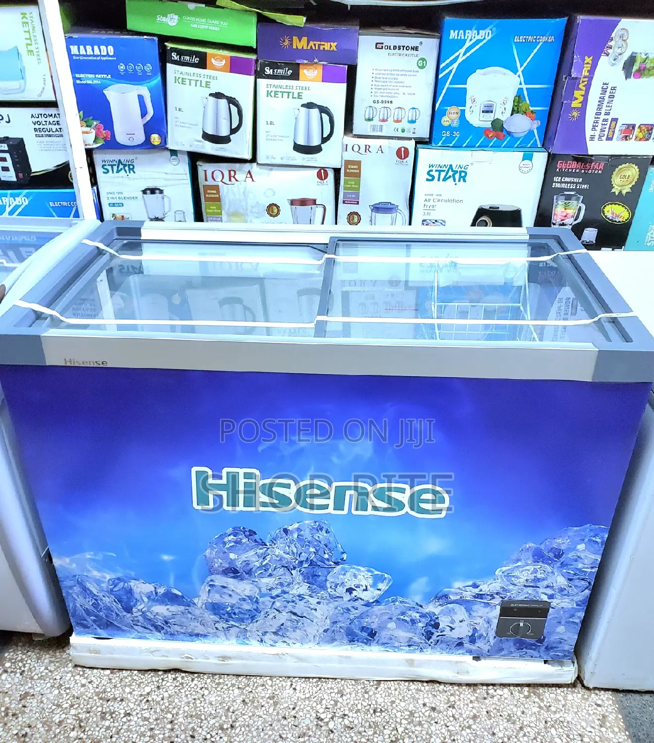 Hisense 301literes Display Chest Freezer Original