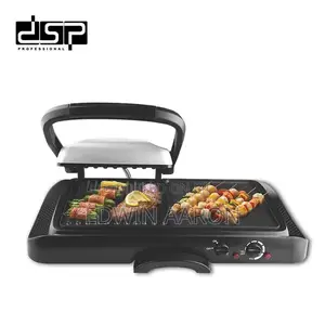 DSP 2 in 1 Dual Electric Non-Stick Coating BBQ Grill